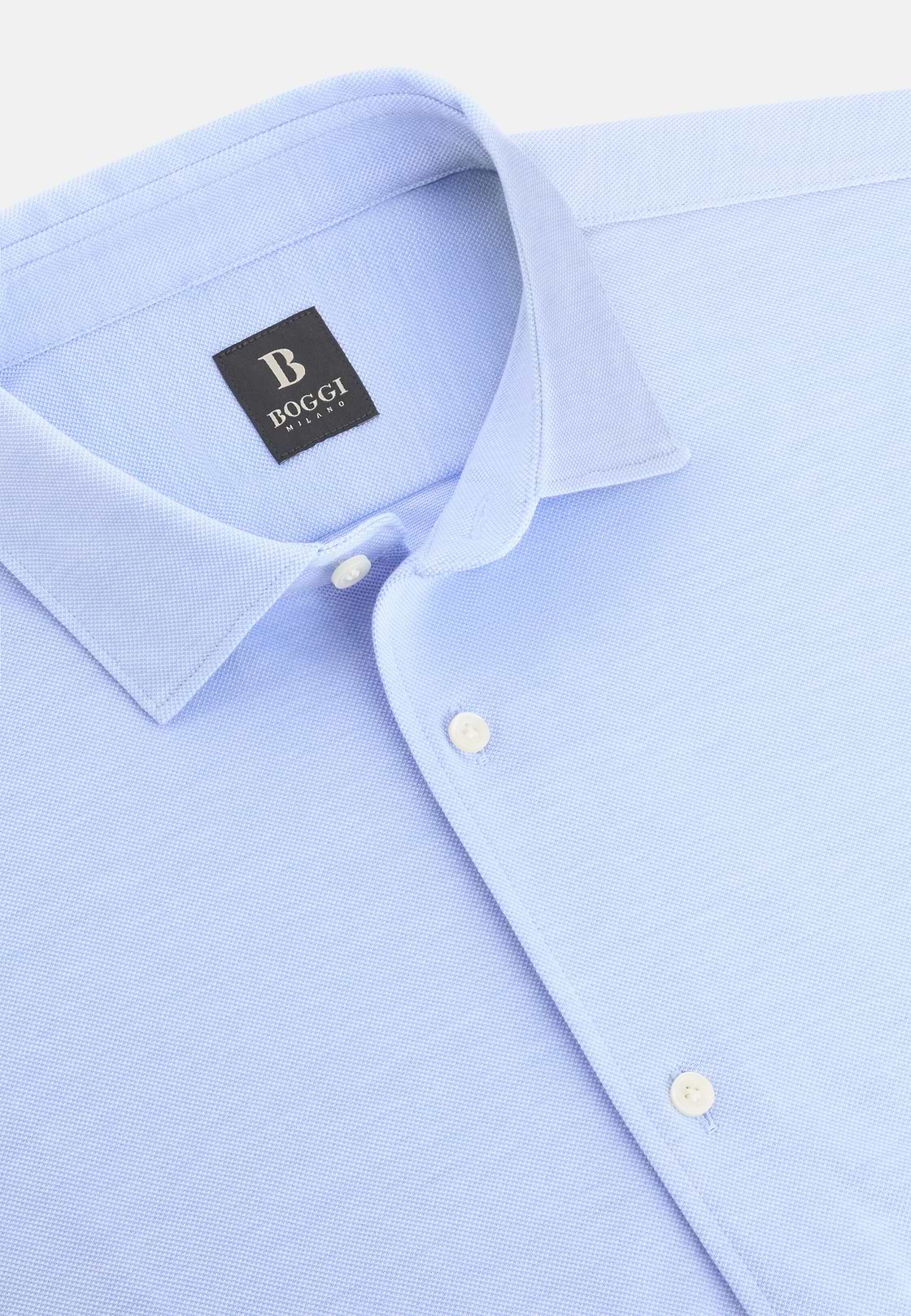 Regular Fit Cotton Jersey Polo Shirt, Light Blue, hi-res, 5