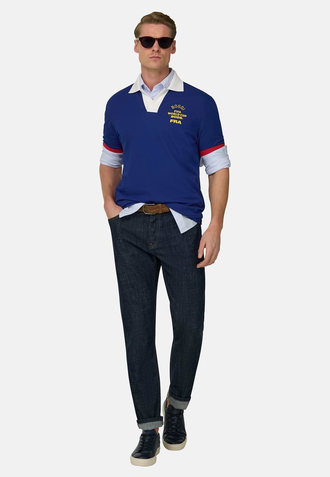 FIFA World Cup 2026 Winner Nations Polo In Cool Jade Piqué, Navy blue, hi-res, 2