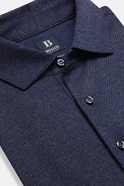 Polo aus Baumwolljersey Regular Fit, Navy blau, hi-res