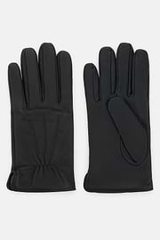 Leather Gloves, Black, thumb, 1