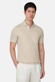 Polo en Coton Pima, Sable, thumb, 1