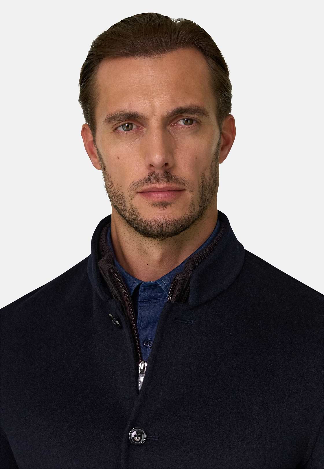 KYOTO Blazer in Wool, Navy blue, hi-res, 3