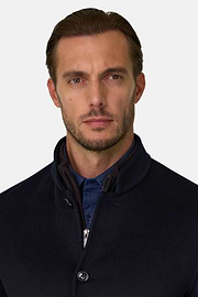 KYOTO Blazer in Wool, Navy blue, thumb, 3
