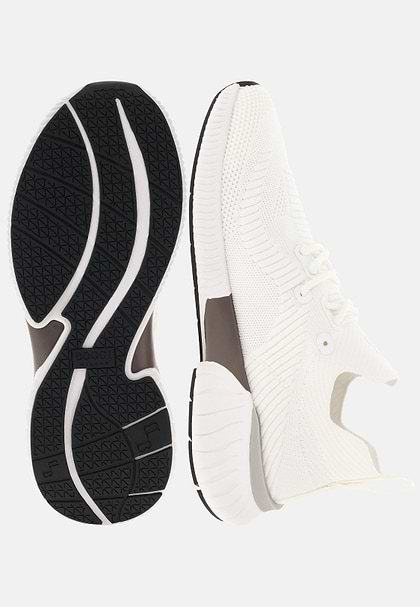 Buty sportowe Willow z przędzy technicznej, White, hi-res