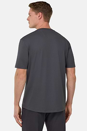 T-shirt En Piqué Performant S.Cafè®, Charbon, hi-res
