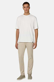 T-Shirt aus Pima-Baumwolle, Weiß, thumb, 1