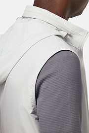Technical Fabric Gilet, Ice, hi-res
