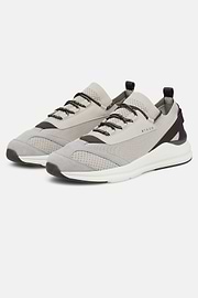 Zapatillas Tech De Punto, Taupe, hi-res