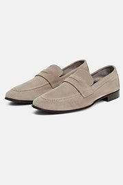 Mocasines De Piel, Arena, hi-res