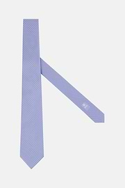 Seidenkrawatte Mit Blumenmuster, Hellblau, thumb, 1