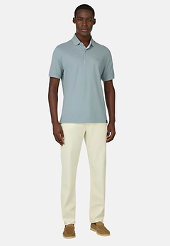 Polo En Piqué De Coton.
