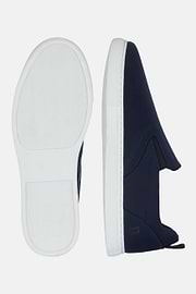 Slip On Aus Technischem Gewebe In Navyblau, Navy blau, hi-res