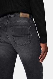 Vaquero De Denim Elástico Negro, Negro, hi-res