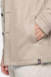 Hemd-Jacke Link aus reinem Kaschmir, Beige, hi-res