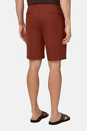 Bermudahose Aus Elastischem Nylon, Rot, thumb, 3