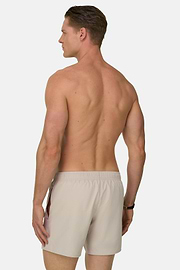 Plain Technical Swimsuit, Sand, thumb, 4
