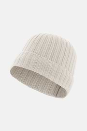 Gorro de Cashmere, Blanquecino, thumb, 3