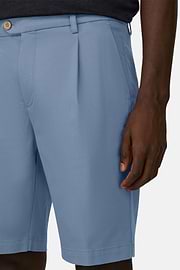 Bermudahose Aus Elastischem Tencel, Air-blau, thumb, 4