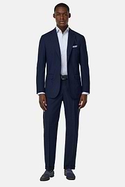 Pinstripe Suit in Pure Tropical Wool, , thumb, 2