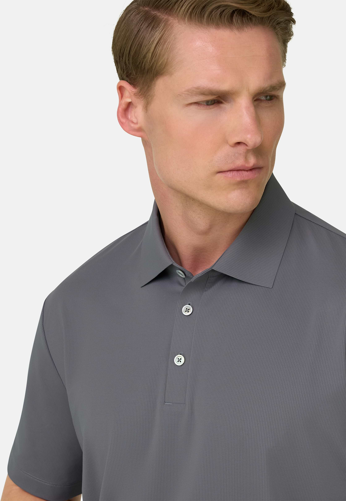 SuperTech Polo Shirt, Dunkelgrau, hi-res, 4