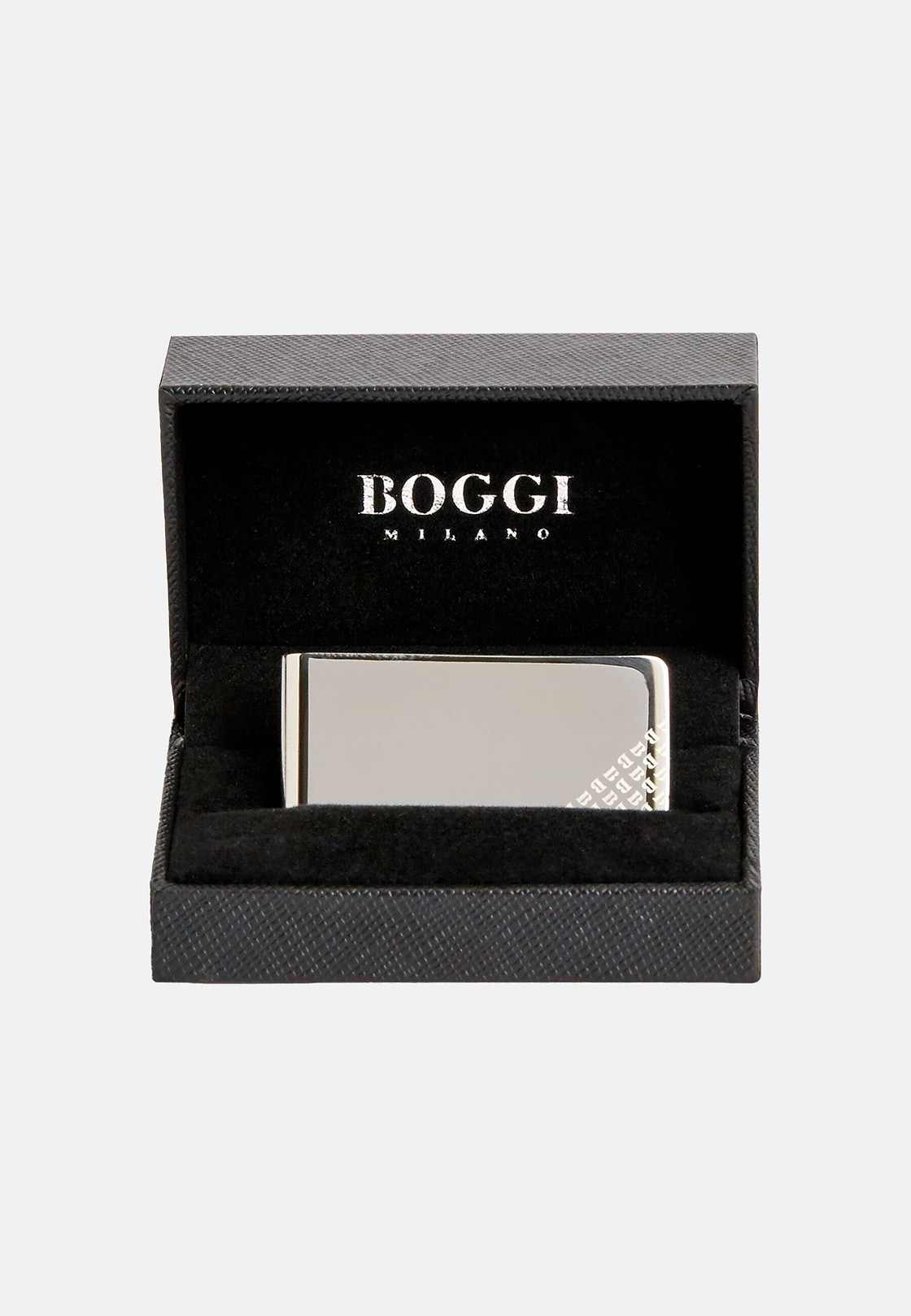 Logo money clip, Silver, hi-res
