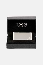 Logo money clip, Silver, hi-res