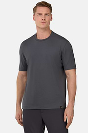 T-shirt En Piqué Performant S.Cafè®, Charbon, hi-res