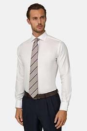 Shirt in Cotton Regular Fit, White, thumb, 1