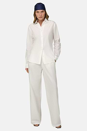 Camicia In Cotone Regular Fit, Bianco, thumb, 1