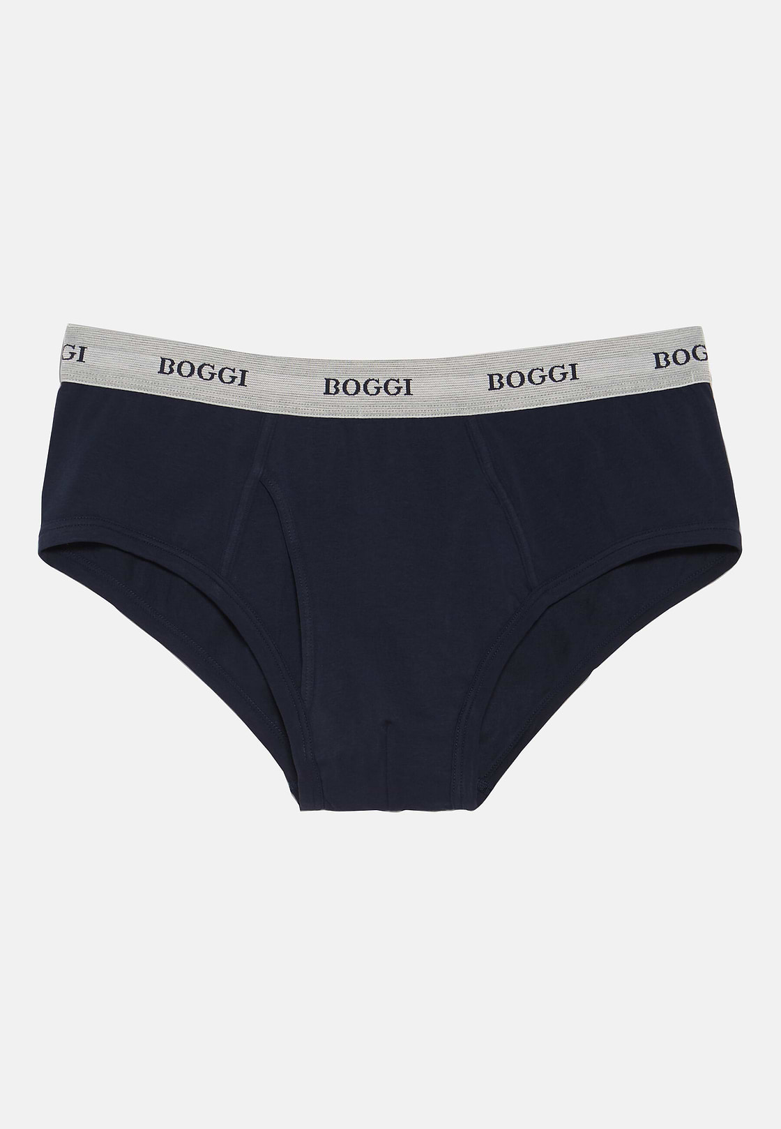 Slip En Jersey De Coton Stretch, bleu marine, hi-res