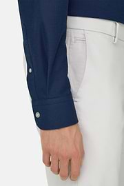 Pantalon En Coton Tencel Extensible, La glace, thumb, 4