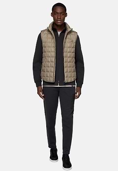 Gilet In Tessuto Tecnico In Piuma D`Oca