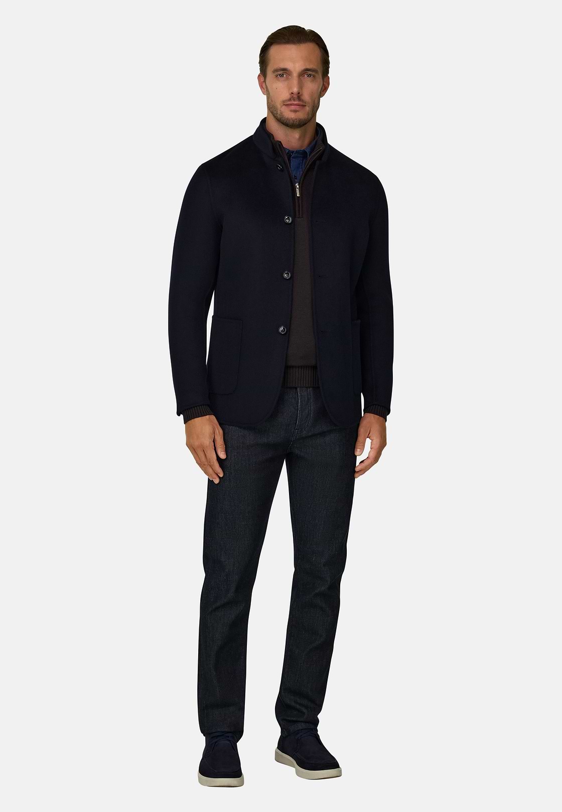 KYOTO Blazer in Wool, Navy blue, hi-res, 2
