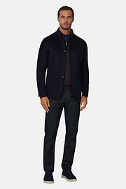 KYOTO Blazer in Wool, Navy blue, thumb, 2