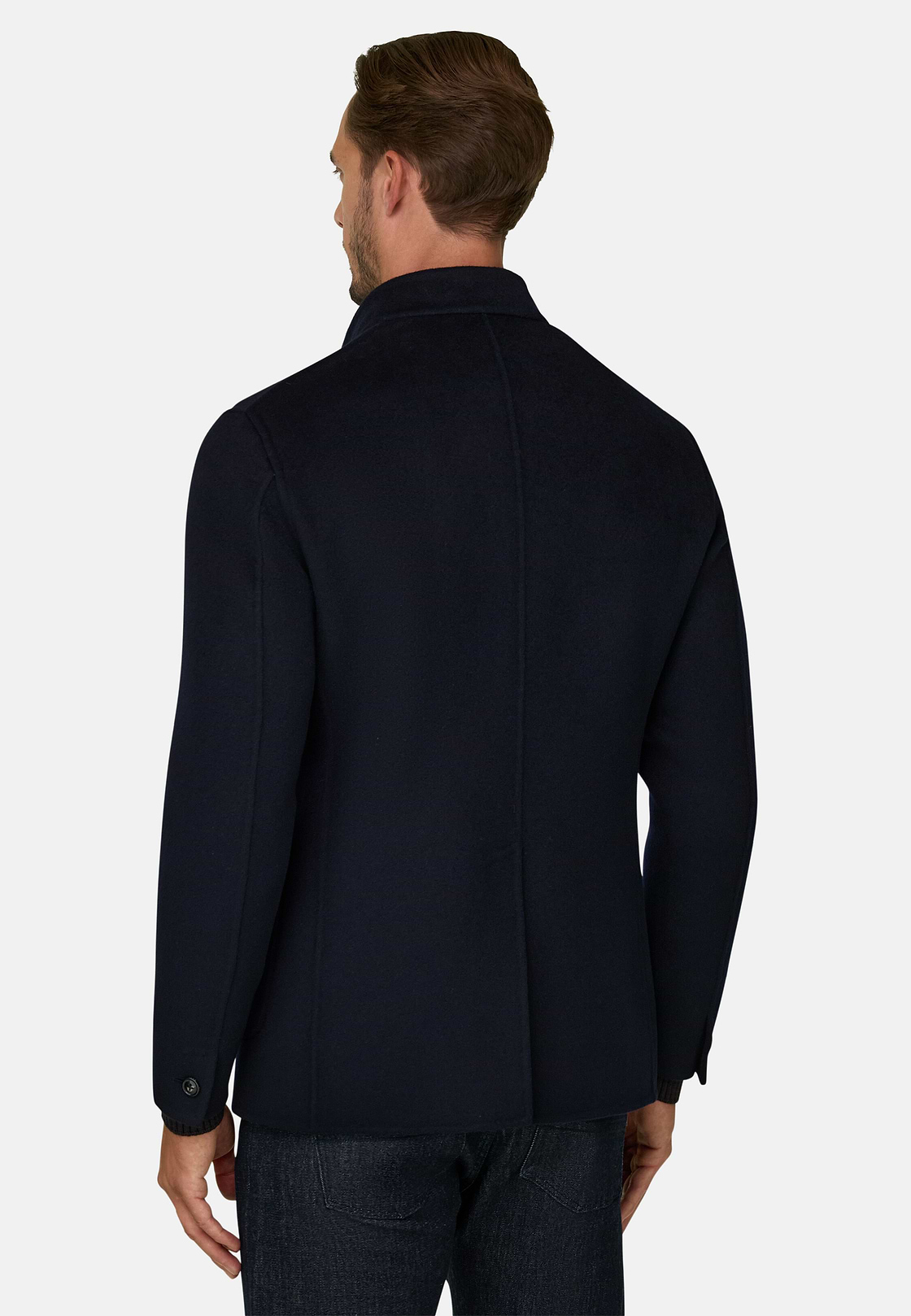 KYOTO Blazer in Wool, Navy blue, hi-res, 4