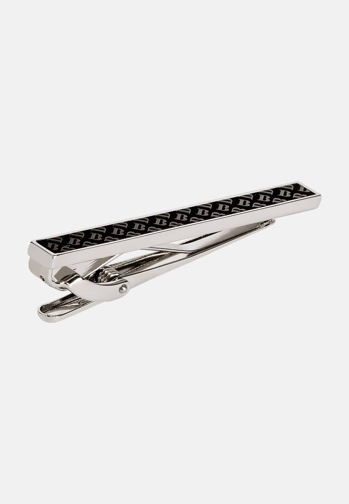 Alfiler de corbata con logotipo, Plata, hi-res