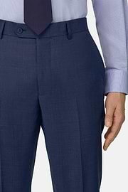 Anzug Aus Wolle, Blau, thumb, 5