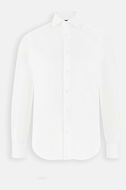 Shirt in Cotton Regular Fit, White, thumb, 7