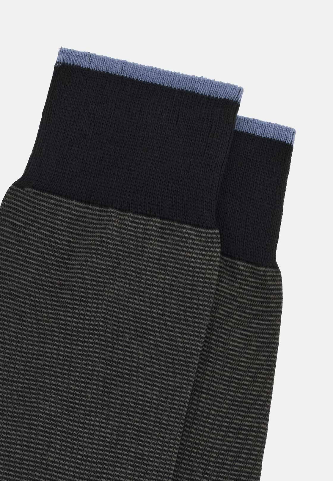 Calcetines Microrrayas, Negro, hi-res, 3