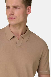 Polo En Maille Crêpe De Coton, , thumb, 4