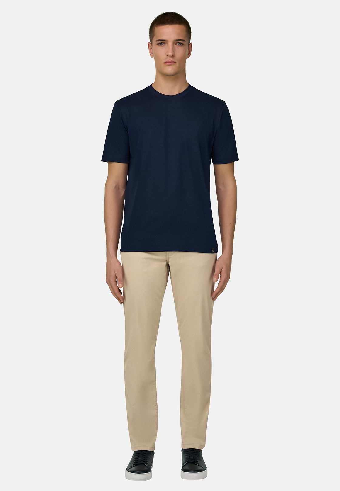 Jean En Coton Tencel, Beige, hi-res, 2