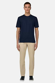 Jean En Coton Tencel, Beige, thumb, 2