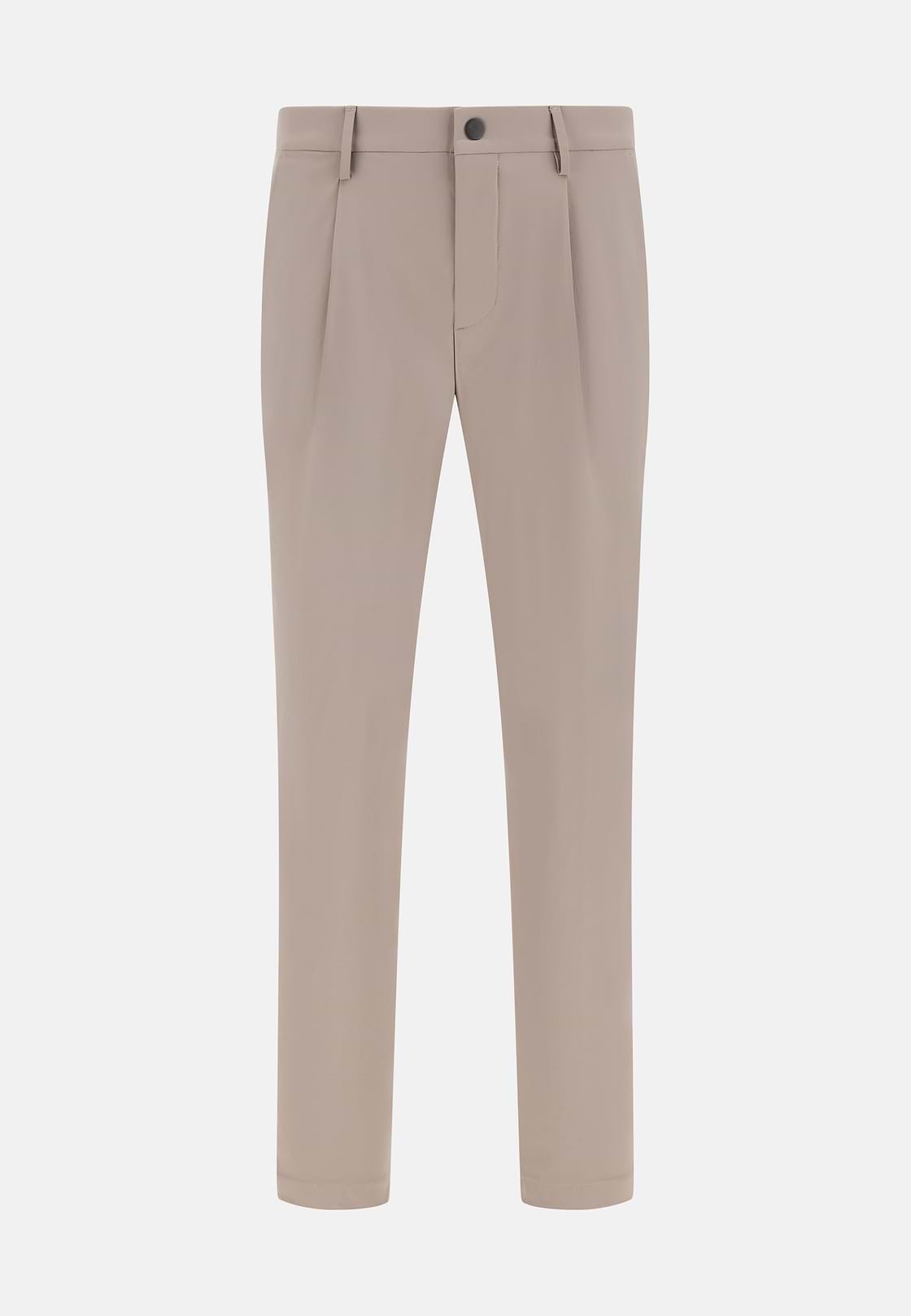 Pantalón De Nailon Elástico B Tech, Barro, hi-res