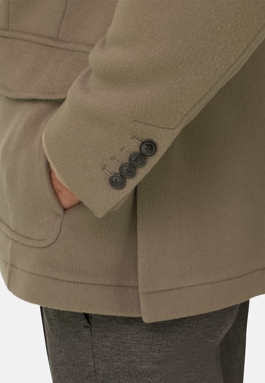 Peacoat in Wool, CAML, hi-res, 5