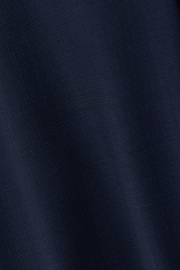 Suit Micro Patterned Stretch Wool, Navy blue, thumb, 6