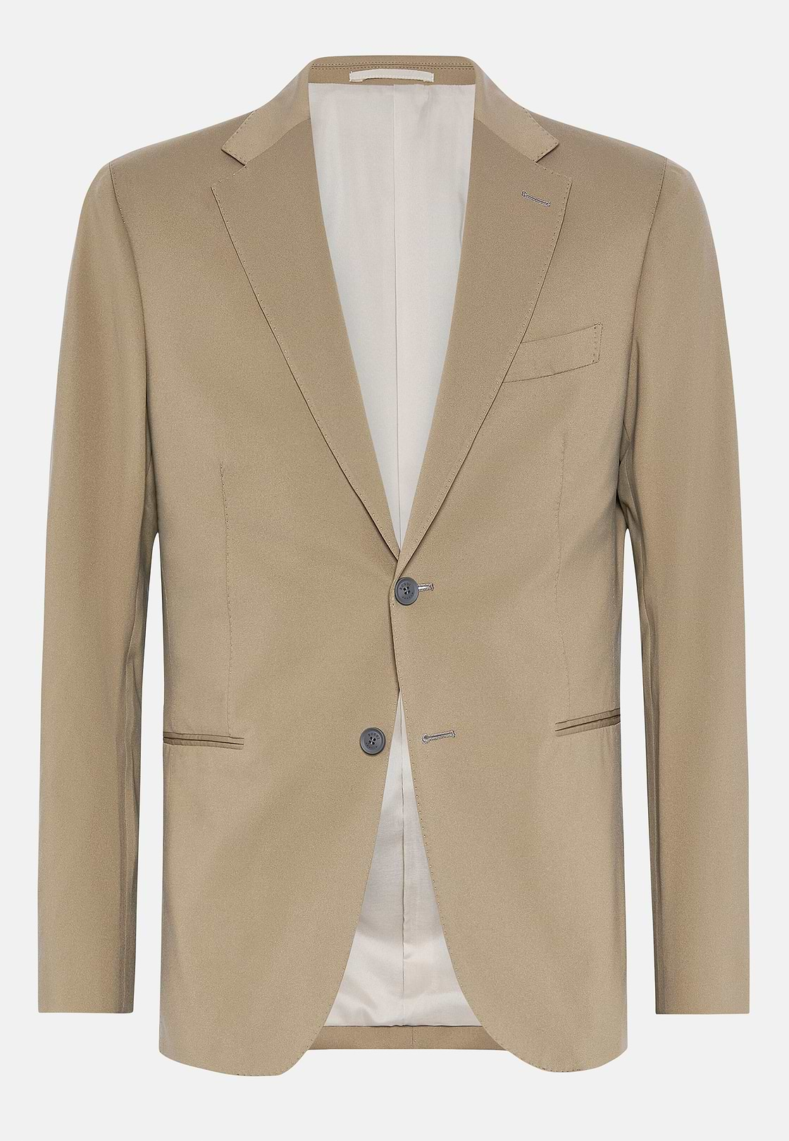 Beige Suit In Nylon B Tech, , hi-res