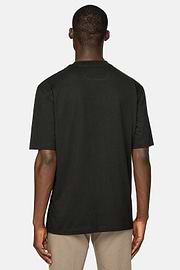 Camiseta de algodón, Negro, hi-res