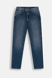 Jeans in Medium Blue Stretch Denim, Medium Blue, thumb, 6