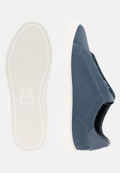 Sneakers Essence Aus Wildleder, Air-blau, hi-res