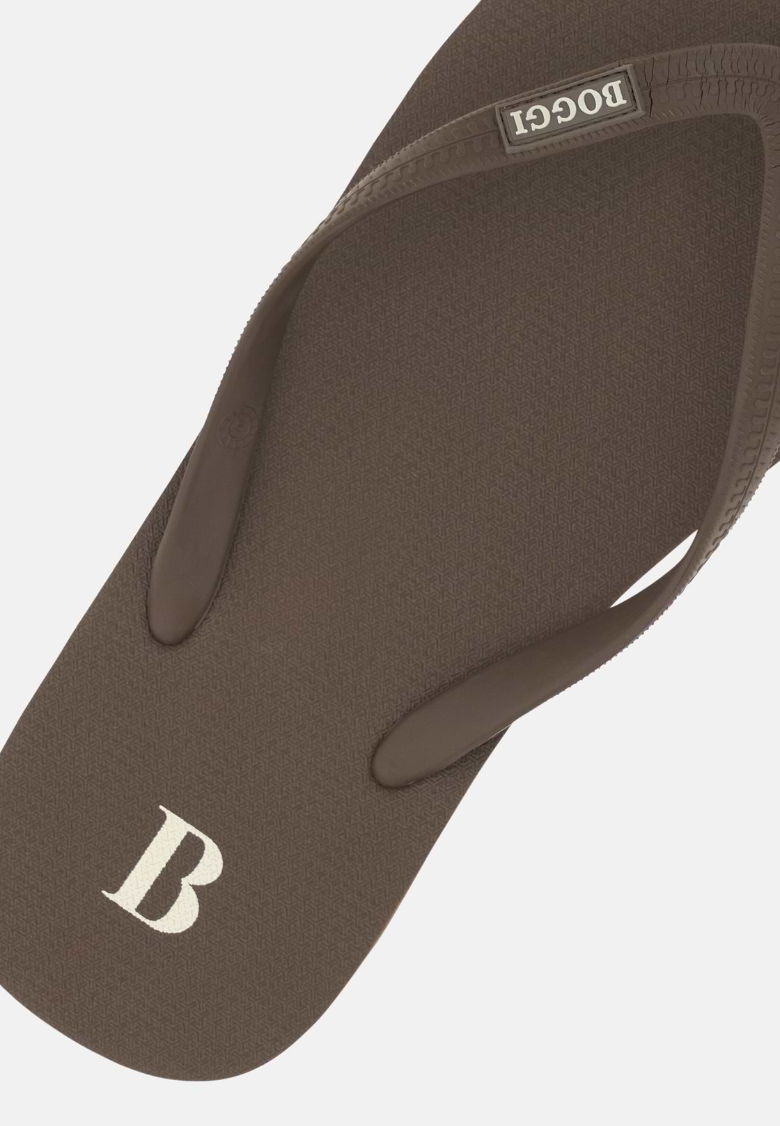 Rubber Flip-Flops, Mud, hi-res, 3